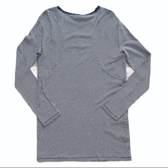 RAG & BONE Striped Long Sleeve T -Shirt Dress - Picture 7 of 10